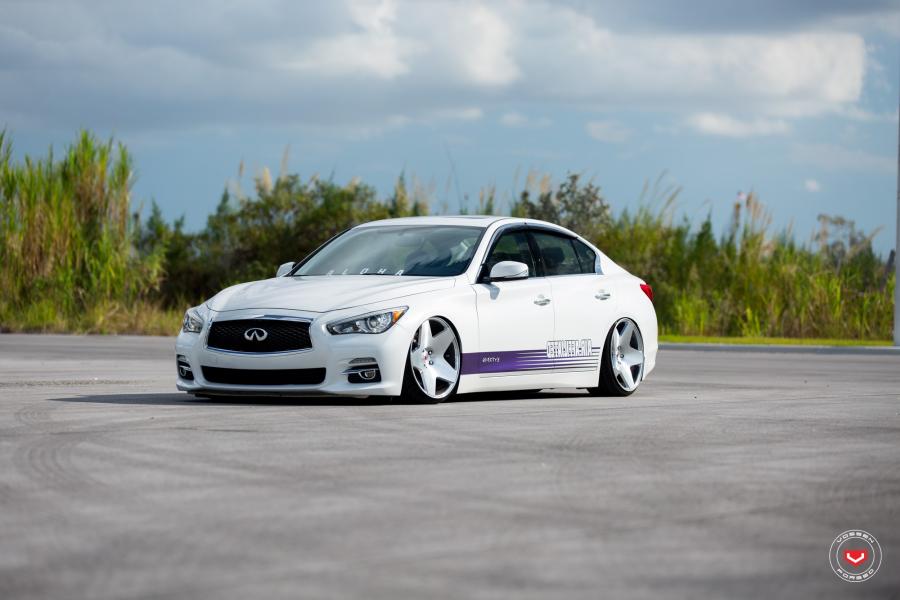  Infiniti Q50 on Vossen Wheels (VPS-318) 2017 года  (фото 44 из 68)